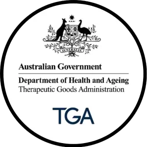 Australian Government's Therapeutic Goods Administration - TGA Logo
