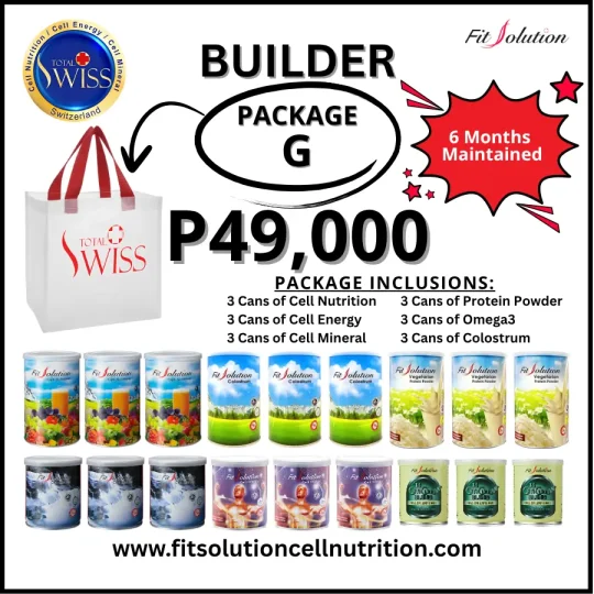 Total Swiss Fit Solution Builder Package G